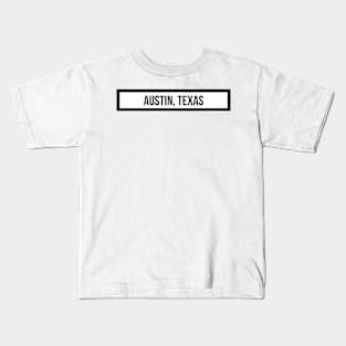 austin, texas Kids T-Shirt